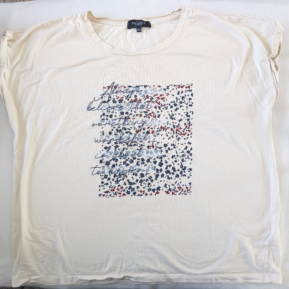 Floral Patriotic shirt